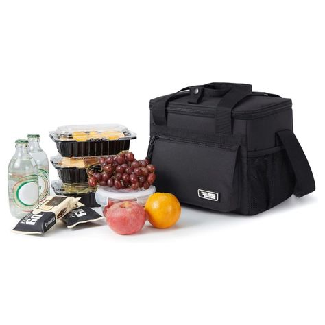 Tourit Cooler Bag Lonchera Grande 14L 24 Latas - Negro-7
