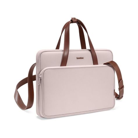Tomtoc Bolso de Hombro Versatile-A12 MacBook Pro 14" M3/M2/M1 - Rosado-0