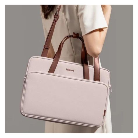 Tomtoc Bolso de Hombro Versatile-A12 MacBook Pro 14" M3/M2/M1 - Rosado-2