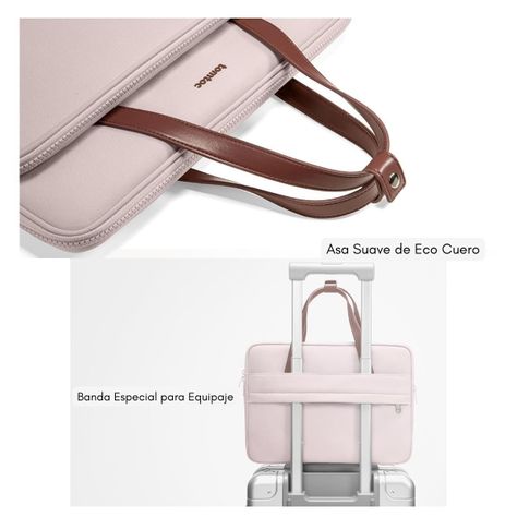 Tomtoc Bolso de Hombro Versatile-A12 MacBook Pro 14" M3/M2/M1 - Rosado-4
