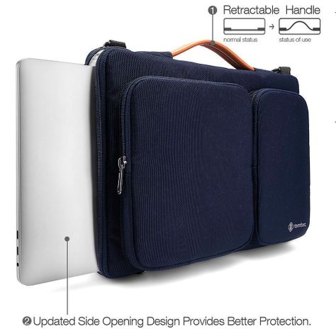 Bolso de hombro A42 para notebook 15.6" - azul-3