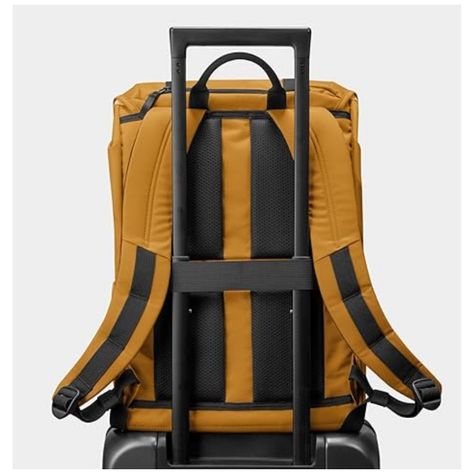Tomtoc Mochila VintPack-A1 17L para Macbook 16" - Amarillo-6