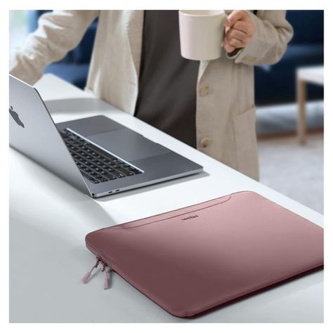 Tomtoc Funda Light-A21 Bicolor Laptop/tablet 13" - 14" - Rosado-7