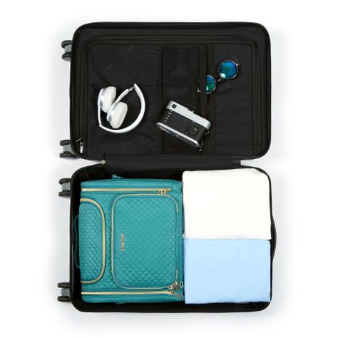 Bagsmart - Neceser de viaje gran capacidad - Azul-6