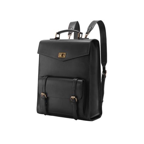 Ecosusi Mochila Vintage Daisy para Notebook 15,6" - Negro-2
