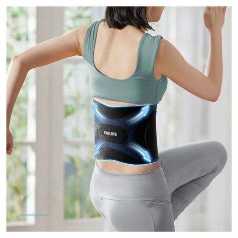 Philips Masajeador de Cintura Fitness y Relajación PPM4331 - Negro-1