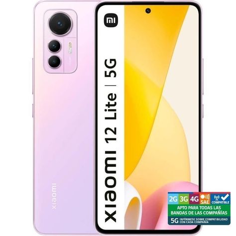 Xiaomi Smartphone 12 Lite 8GB/256GB Rosado-1