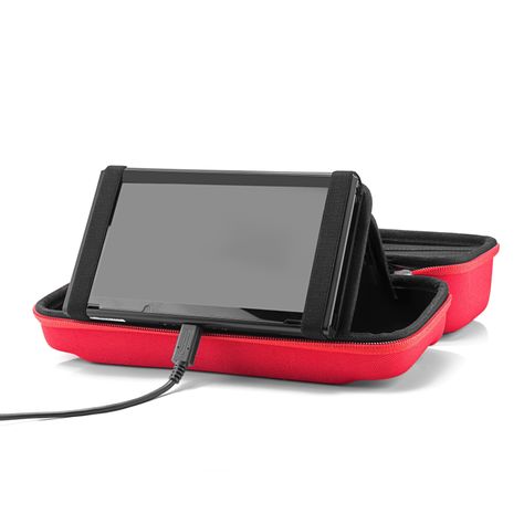 Tomtoc Estuche De Viajes- Nintendo Switch( Para 24 Tarjetas) - Rojo-1