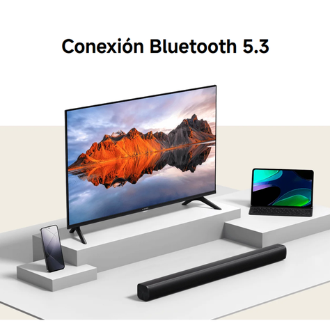Xiaomi Barra de Sonido Soundbar 2.0 ch Bluetooth 5.3 Negro-6