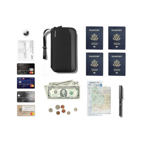 Tomtoc Estuche para Pasaporte Navigator-T03 - Negro-6