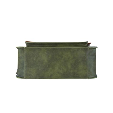 Ecosusi Mochila Vintage Aria para Notebook 14 y MacBook 15.6” - Verde Oliva-7