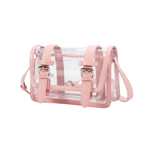 Ecosusi Bolso Mensajero Jane para Tablet 10.2” - Rosado Transparente-1