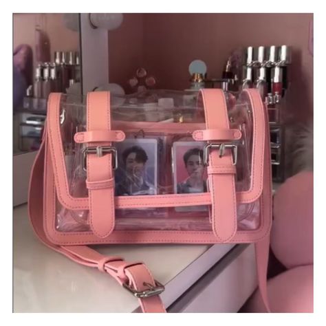 Ecosusi Bolso Mensajero Jane para Tablet 10.2” - Rosado Transparente-7