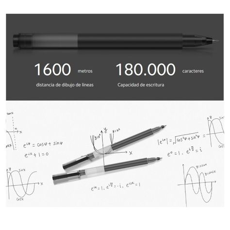 Xiaomi High-capacity Gel Pen Lápiz Pasta Pack x10-7