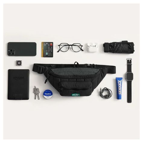 Bagsmart Banano Walker Sling Bag - Negro-4