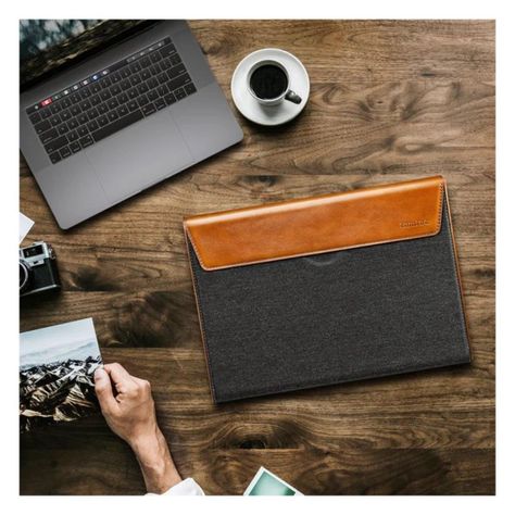 Tomtoc Funda Premium Vintage-A15 para 13" - Gris-2