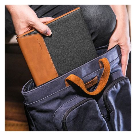 Tomtoc Funda Premium Vintage-A15 para 13" - Gris-4