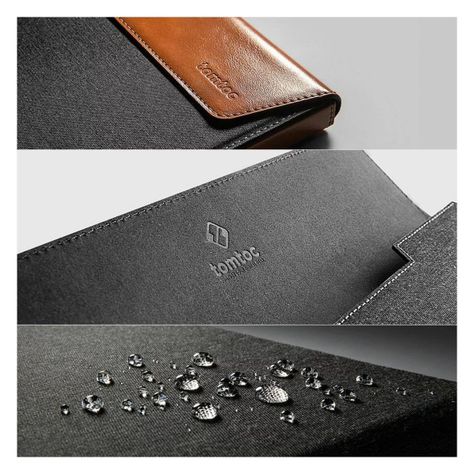 Tomtoc Funda Premium Vintage-A15 para 13" - Gris-7