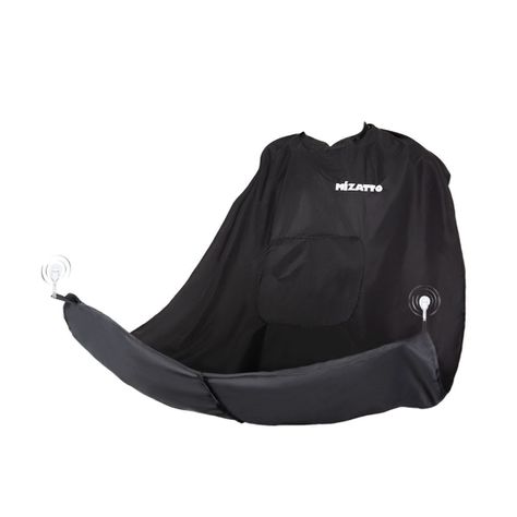 SC Home Capa Delantal para Corte de Barba Afeitado - Negro-0