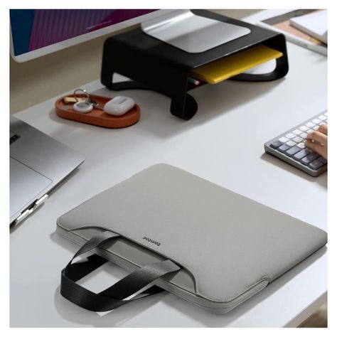 Tomtoc Funda Light-A21 Bicolor para 15" - 16" - Gris-5