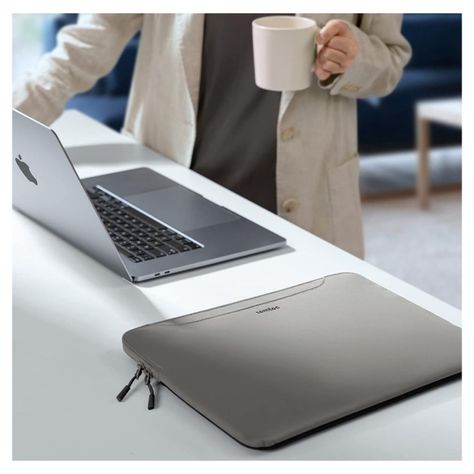 Tomtoc Funda Light-A21 Bicolor para 15" - 16" - Gris-7