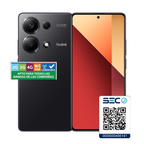 Xiaomi Redmi Note 13 PRO 4G 8GB+256GB Negro-1