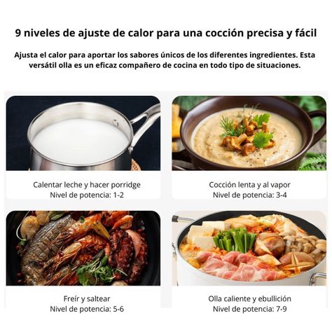 Xiaomi Cocina de Inducción Induction Cooker Lite EU Blanco-7