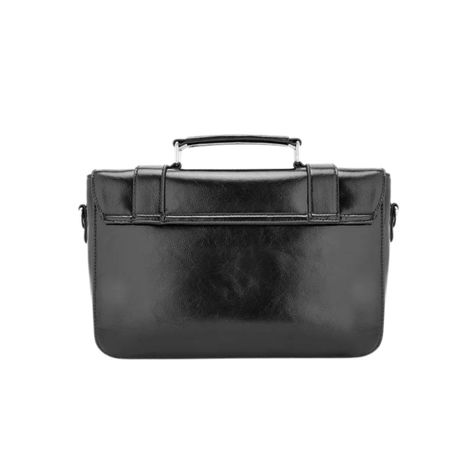 Ecosusi Bolso Bandolera Vintage Victor Tablet 10,2"- Negro-5