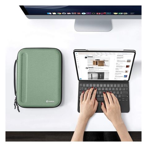 Tomtoc Estuche Portafolio FancyCase-B06 iPad Air/Pro 11" Cactus-2