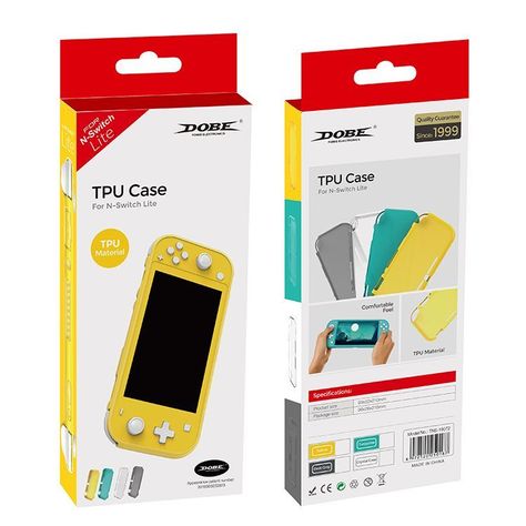 DOBE - Carcasa protectora de TPU Para Switch Lite-4