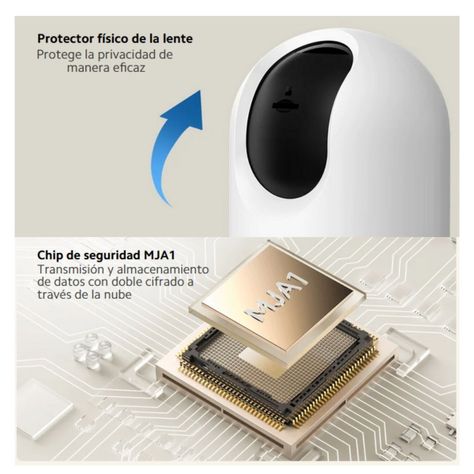 Xiaomi Cámara de Seguridad Inteligente C500 Pro Blanco-7