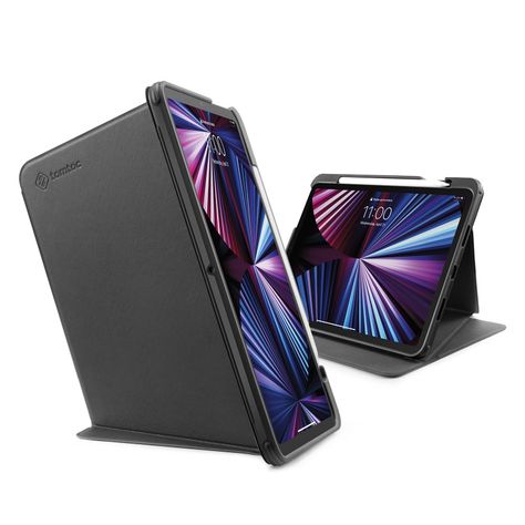 Tomtoc Funda Vertical iPad Pro 11″ 4ª/3ª gen Negro-0