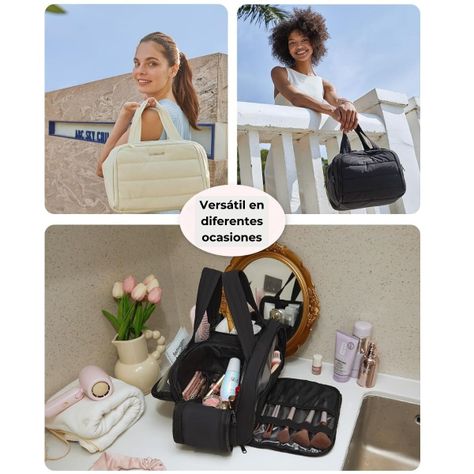 Bagsmart Neceser Multifuncional Zora Spacesaver 4 en 1 - Negro-2