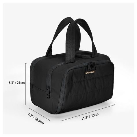 Bagsmart Neceser Multifuncional Zora Spacesaver 4 en 1 - Negro-3