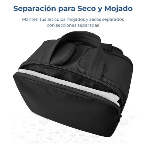 Bagsmart Neceser Multifuncional Zora Spacesaver 4 en 1 - Negro-6