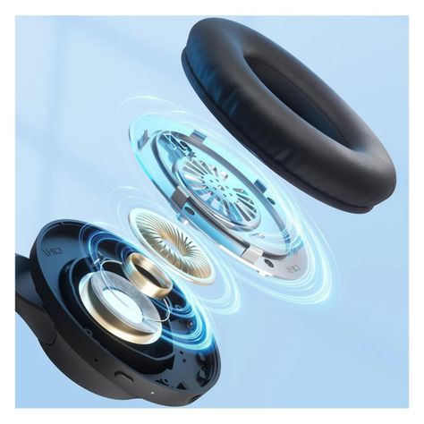 QCY H2 Pro Audífonos Inalámbricos Headset Negro-5