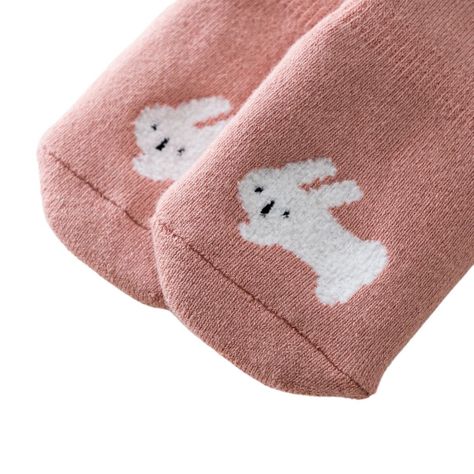 Calcetines de bebé - Diseño Conejo-1