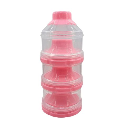 Contenedores apilables de leche Rosado - Warmly-0