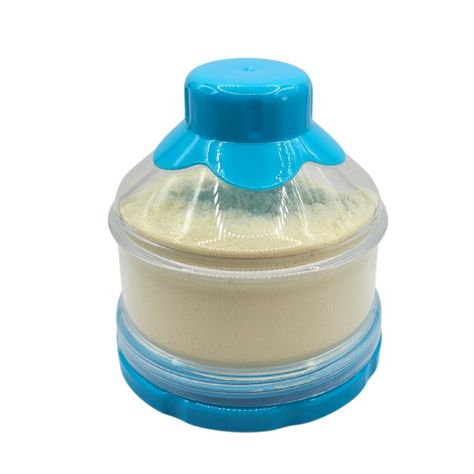Dispensadores apilables de leche celeste - Warmly-2