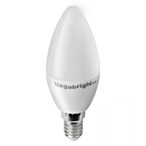 Ampolleta LED C37 VELA 5W/3000K E-14-2