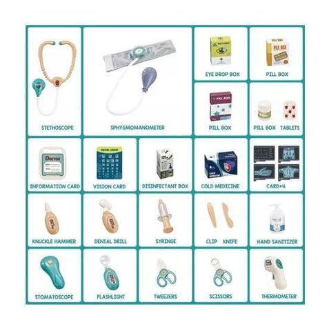 Set De Juego Consultorio Medico Electrocardiograma-3