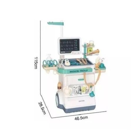 Set De Juego Consultorio Medico Electrocardiograma-2