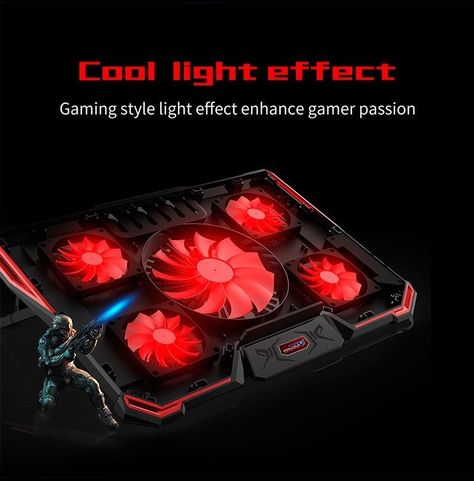Ventilador Notebook Gamer K33-2