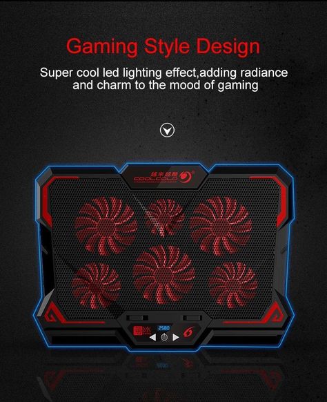 Ventilador Notebook Gamer K38-1