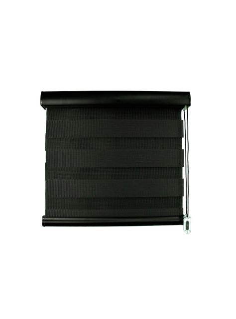Cortina Roller Duo Arcadia 200x240 cm-Negro-1