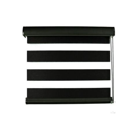 CORTINA DUO COMFORT 120X240 CM NEGRO-1
