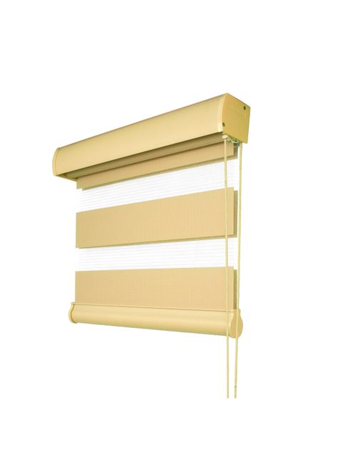 CORTINA DUO ARCADIA 120X240 CM BEIGE-2