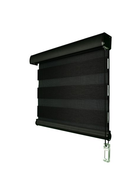 Cortina Roller Duo Comfort 200x240 cm-Negro-2