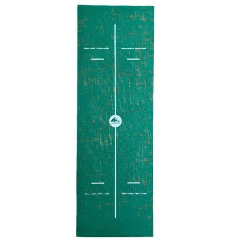 Mat de yoga Yute orgánico Turquesa 5 mm-1
