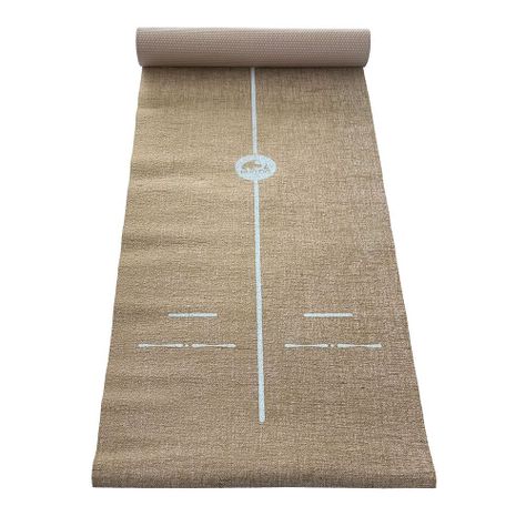 Mat de yoga Yute orgánico Natural 5 mm-0